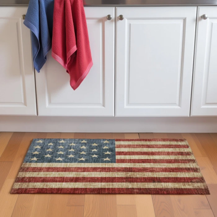 Dalyn Americana Red AM1 1ft.8in. x 2ft.6in. Rug