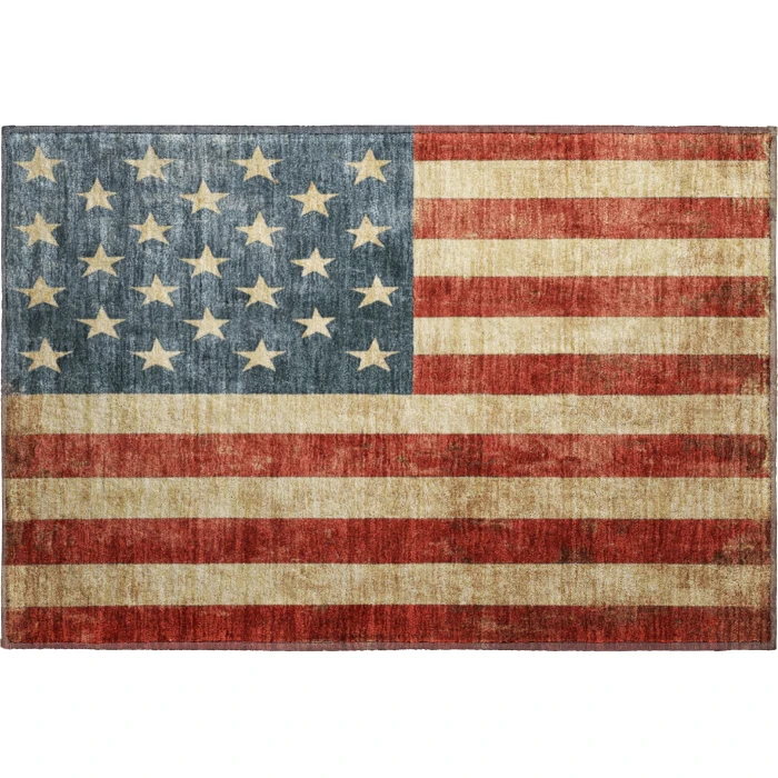 Dalyn Americana Red AM1 1ft.8in. x 2ft.6in. Rug
