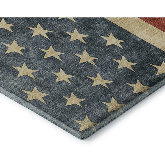 Dalyn Americana Red AM1 2ft.3in. x 7ft.6in. Rug