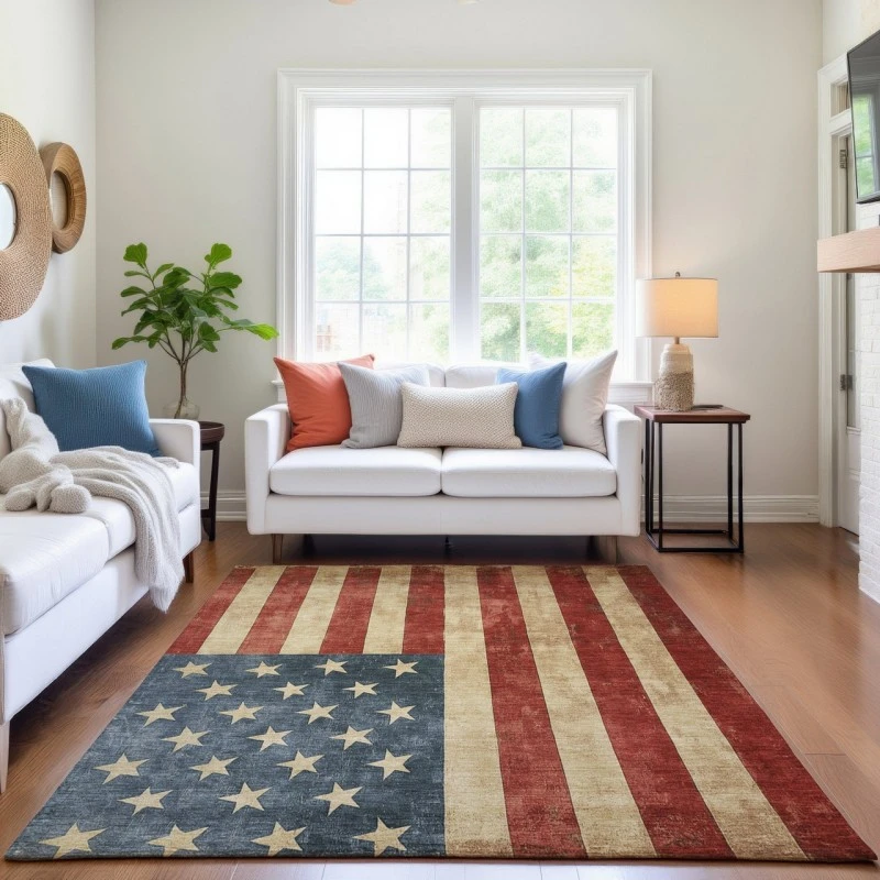 Dalyn Americana Red AM1 10ft. x 14ft. Rug