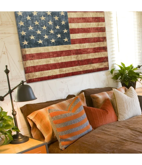 Dalyn Americana Red AM1 2ft.6in. x 3ft.10in. Rug