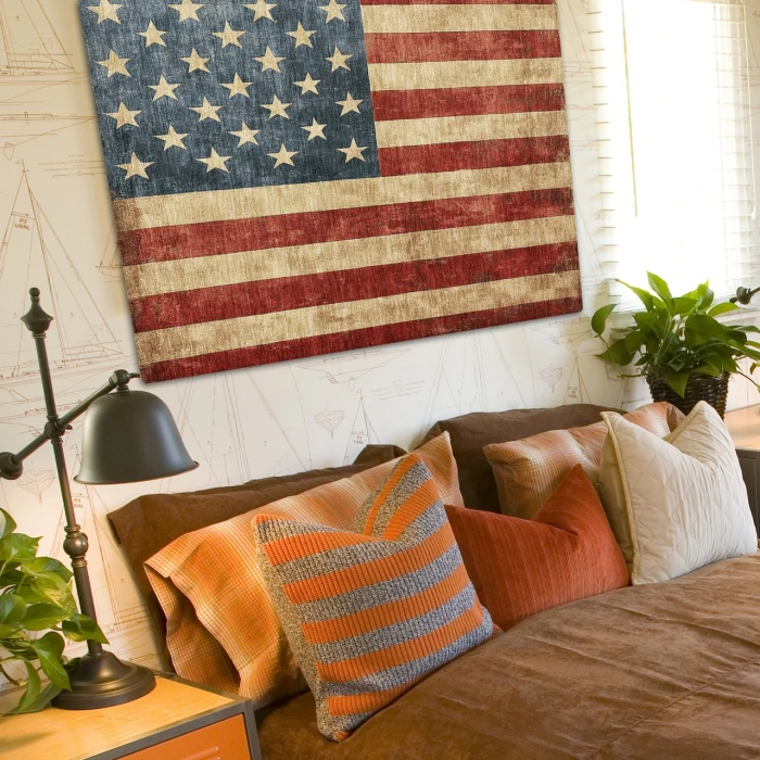 Dalyn Americana Red AM1 5ft. x 7ft.6in. Rug