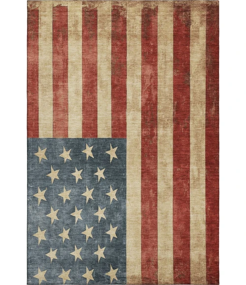 Dalyn Americana Red AM1 2ft.6in. x 3ft.10in. Rug