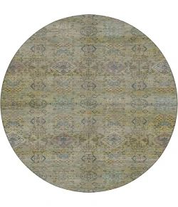 Dalyn Aristo Green AR1 8ft. x 8ft. Round Rug