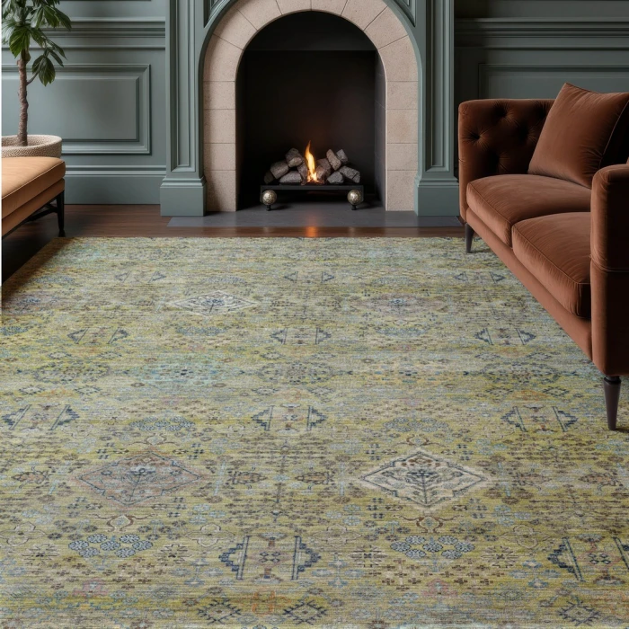 Dalyn Aristo Green AR1 5ft. x 7ft.6in. Rect. Rug