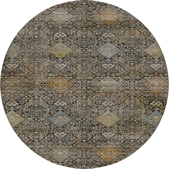 Dalyn Aristo Beige AR1 8ft. x 8ft. Round Rug