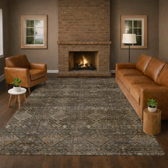 Dalyn Aristo Brown AR1 3ft. x 5ft. Rect. Rug
