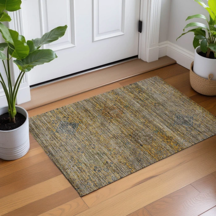 Dalyn Aristo Gold AR1 1ft.8in. x 2ft.6in. Rect. Rug