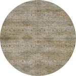 Dalyn Aristo Ivory AR1 8ft. x 8ft. Round Rug