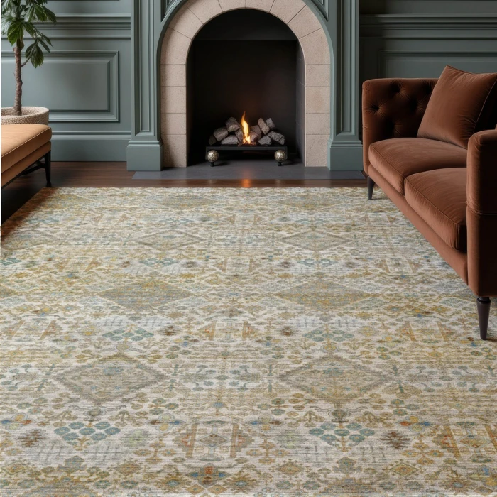 Dalyn Aristo Ivory AR1 5ft. x 7ft.6in. Rect. Rug