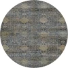 Dalyn Aristo Blue AR1 8ft. x 8ft. Round Rug