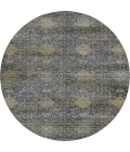 Dalyn Aristo Blue AR1 8ft. x 8ft. Round Rug