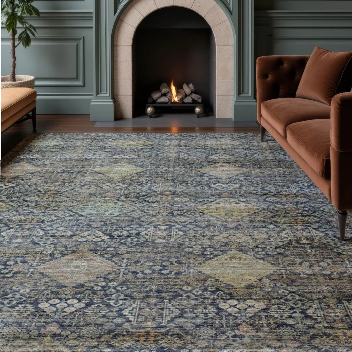 Dalyn Aristo Blue AR1 5ft. x 7ft.6in. Rect. Rug