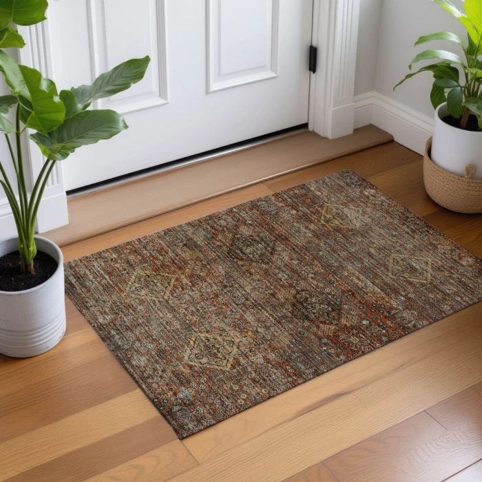Dalyn Aristo Orange AR1 1ft.8in. x 2ft.6in. Rect. Rug