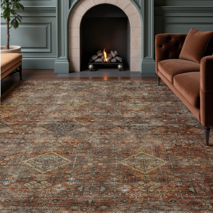 Dalyn Aristo Orange AR1 5ft. x 7ft.6in. Rect. Rug