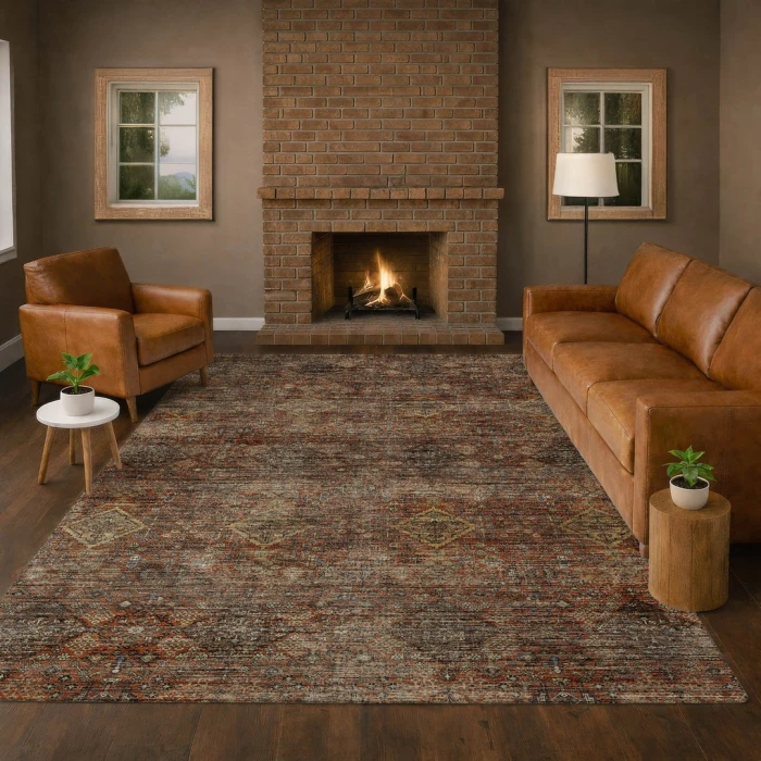 Dalyn Aristo Orange AR1 5ft. x 7ft.6in. Rect. Rug