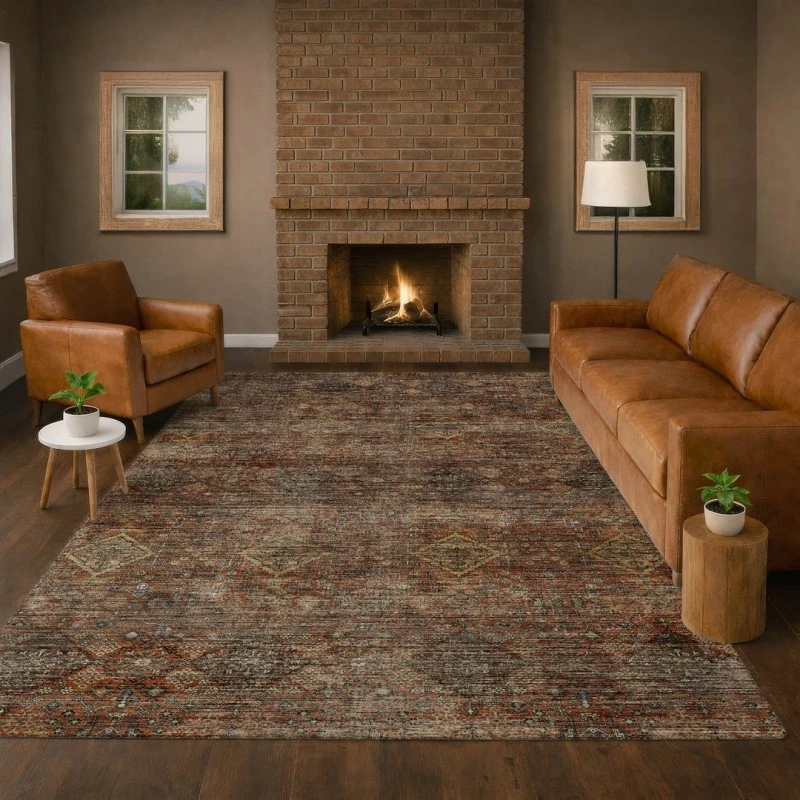 Dalyn Aristo Orange AR1 9ft. x 12ft. Rect. Rug