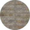 Dalyn Aristo Gray AR1 8ft. x 8ft. Round Rug