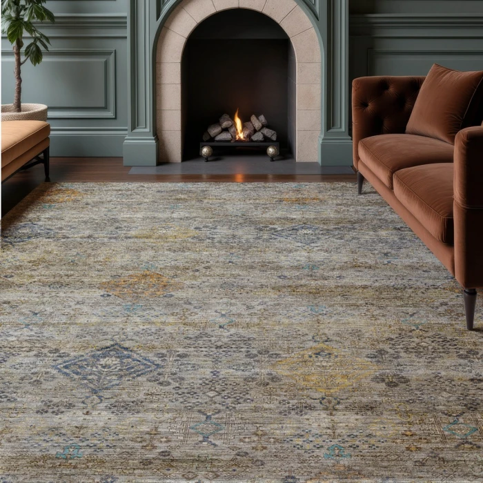 Dalyn Aristo Gray AR1 3ft. x 5ft. Rect. Rug