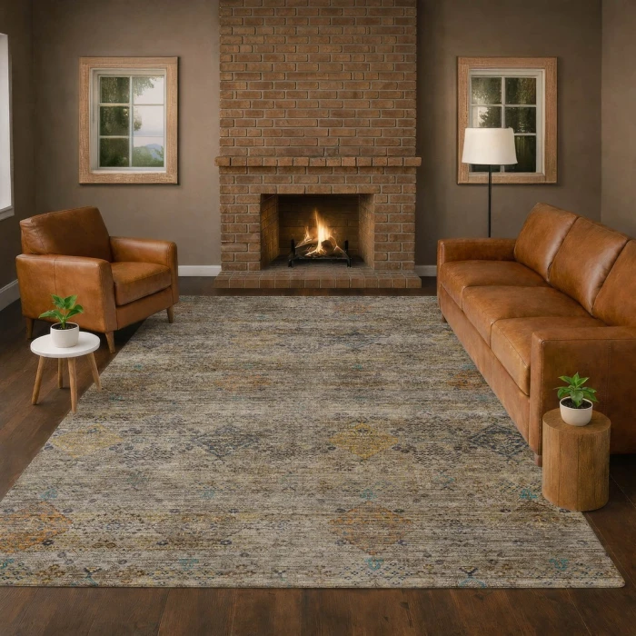 Dalyn Aristo Gray AR1 3ft. x 5ft. Rect. Rug