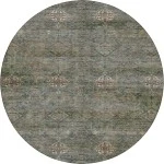 Dalyn Aristo Teal AR1 8ft. x 8ft. Round Rug