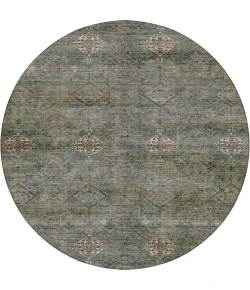 Dalyn Aristo Teal AR1 8ft. x 8ft. Round Rug