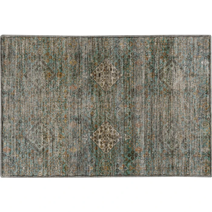 Dalyn Aristo Teal AR1 1ft.8in. x 2ft.6in. Rect. Rug