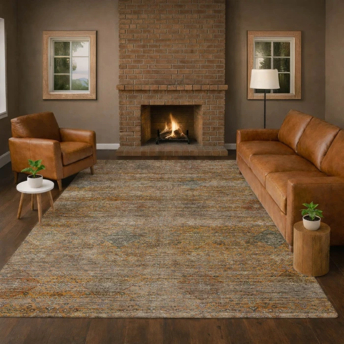 Dalyn Aristo Orange AR1 5ft. x 7ft.6in. Rect. Rug