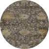 Dalyn Aristo Gray AR2 8ft. x 8ft. Round Rug