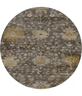 Dalyn Aristo Gray AR2 8ft. x 8ft. Round Rug