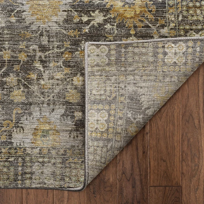 Dalyn Aristo Gray AR2 8ft. x 8ft. Round Rug
