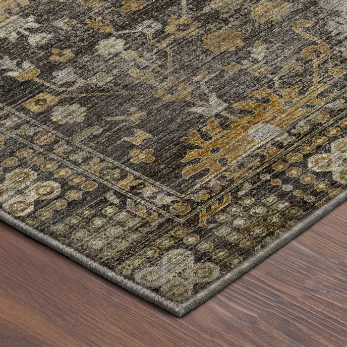 Dalyn Aristo Gray AR2 8ft. x 8ft. Round Rug