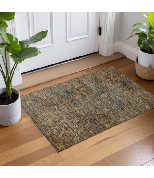 Dalyn Aristo Brown AR2 1ft.8in. x 2ft.6in. Rect. Rug