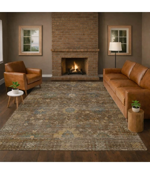 Dalyn Aristo Brown AR2 10ft. x 14ft. Rect. Rug