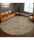 Dalyn Aristo Ivory AR2 8ft. x 8ft. Round Rug