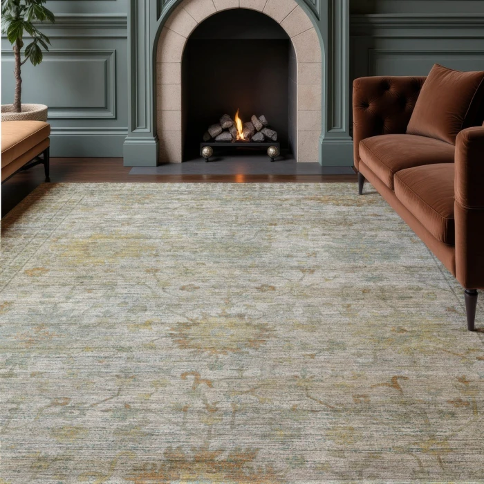 Dalyn Aristo Ivory AR2 6ft.6in. x 9ft.6in. Rect. Rug