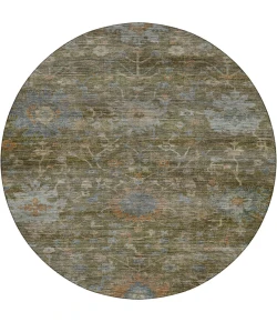 Dalyn Aristo Green AR2 8ft. x 8ft. Round Rug