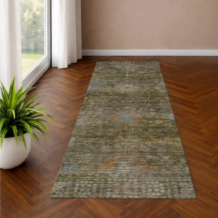 Dalyn Aristo Green AR2 2ft.3in. x 7ft.6in. Rect. Rug