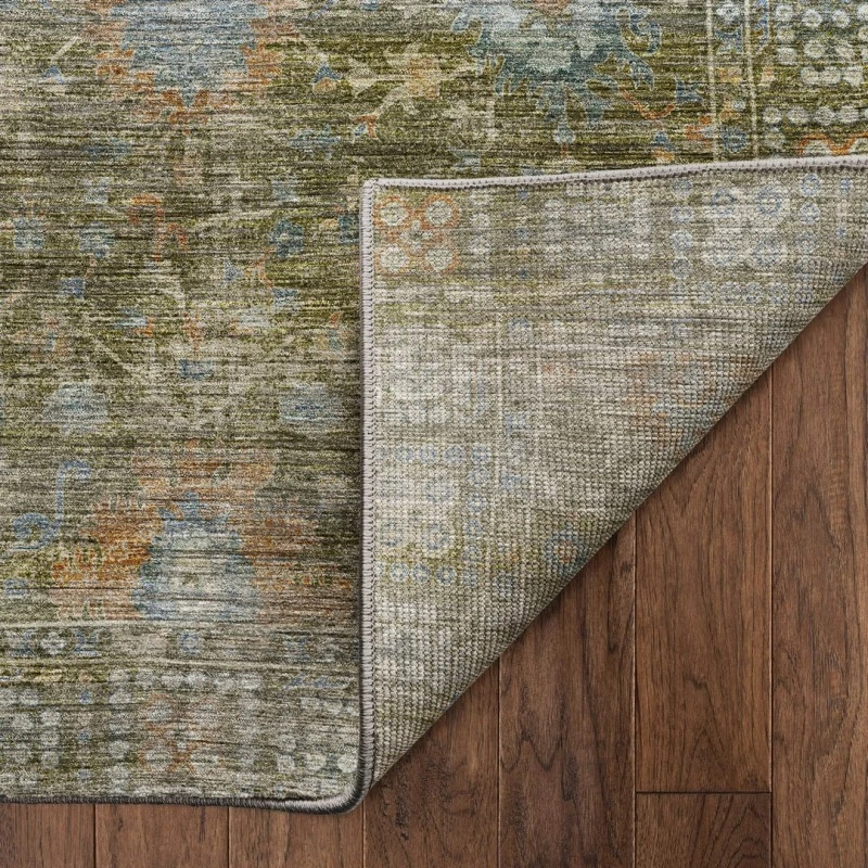Dalyn Aristo Green AR2 8ft. x 8ft. Round Rug