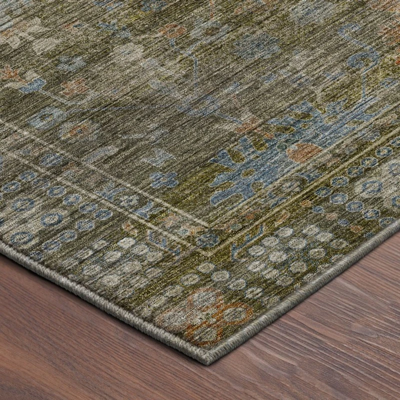 Dalyn Aristo Green AR2 8ft. x 8ft. Round Rug