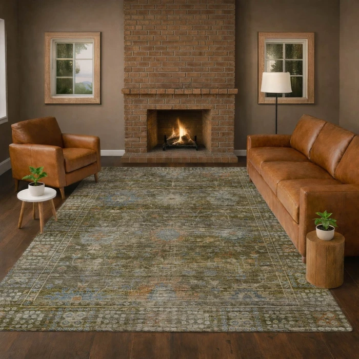 Dalyn Aristo Green AR2 9ft. x 12ft. Rect. Rug