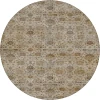 Dalyn Aristo Beige AR3 8ft. x 8ft. Round Rug