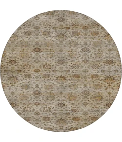 Dalyn Aristo Beige AR3 8ft. x 8ft. Round Rug
