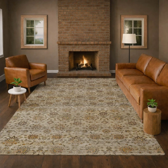 Dalyn Aristo Beige AR3 3ft. x 5ft. Rect. Rug
