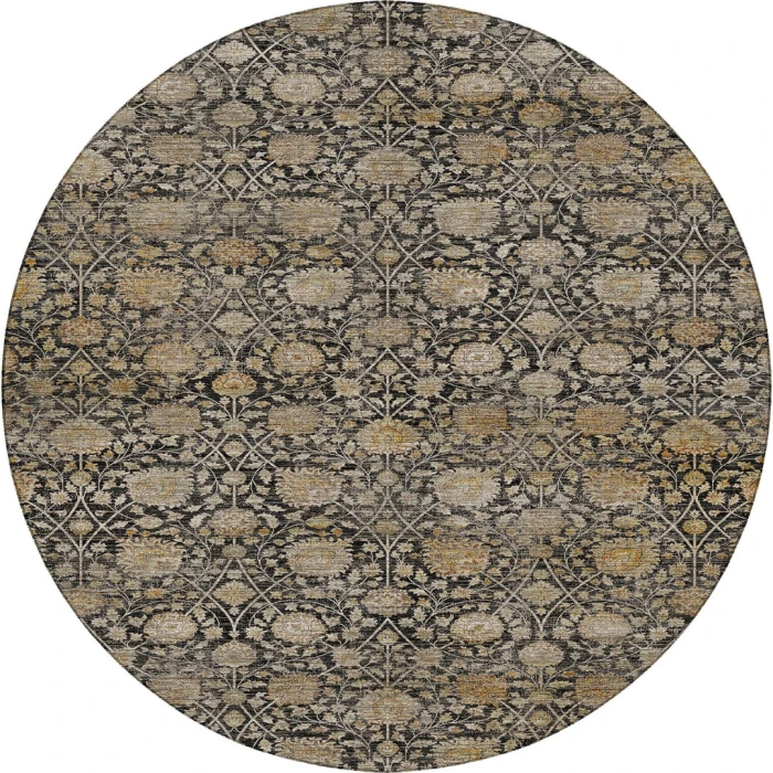 Dalyn Aristo Beige AR3 8ft. x 8ft. Round Rug