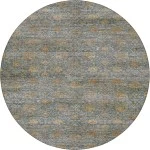 Dalyn Aristo Blue AR3 8ft. x 8ft. Round Rug