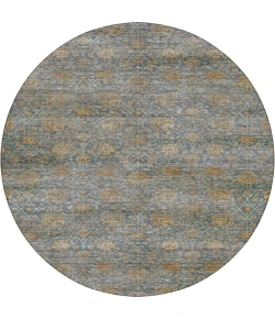 Dalyn Aristo Blue AR3 8ft. x 8ft. Round Rug