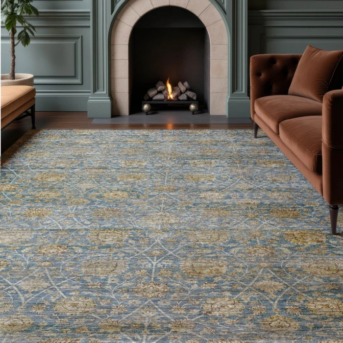 Dalyn Aristo Blue AR3 8ft. x 10ft. Rect. Rug