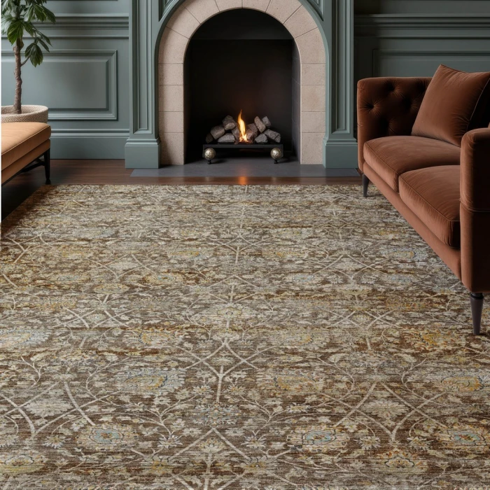 Dalyn Aristo Brown AR3 8ft. x 10ft. Rect. Rug