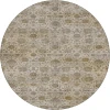 Dalyn Aristo Ivory AR3 8ft. x 8ft. Round Rug